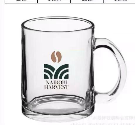 Nairobi Harvest™ Signature Glass Mug – Sip with Purpose